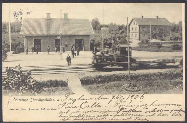 01650k Österängs station 1900t